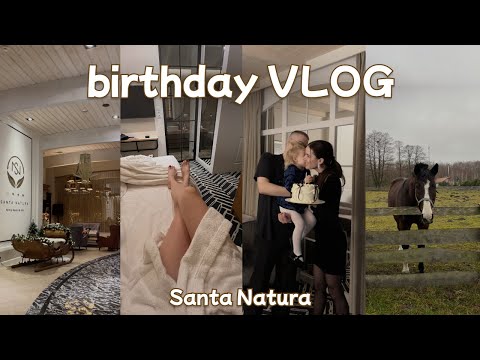 Видео: День народження втрьох. SANTA NATURA Resort & Spa - сімейний резорт під Варшавою
