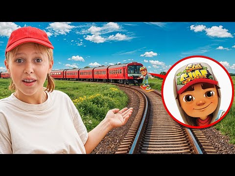 Видео: мой Дрон снял SUBWAY SURFERS в Реальной Жизни!!!