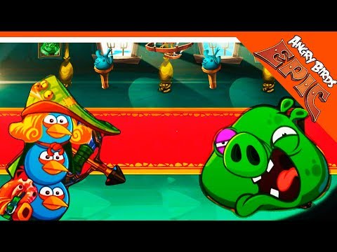 Видео: 👑 КОРОЛЬ СВИН 🐷 Angry Birds Epic (Злые Птицы) Прохождение