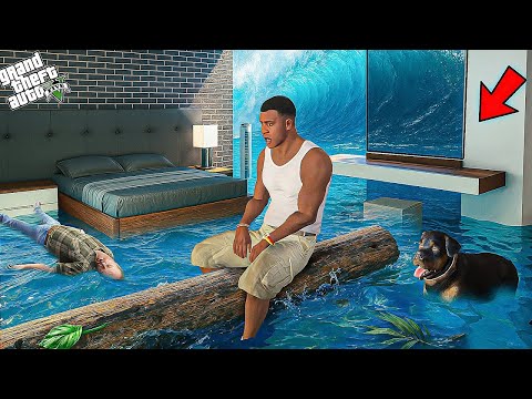 Видео: ФРАНКЛИН ҮЙІН ЦУНАМИ БАСТЫ | 2 БӨЛІМ қазақша гта 5 (GTA V)