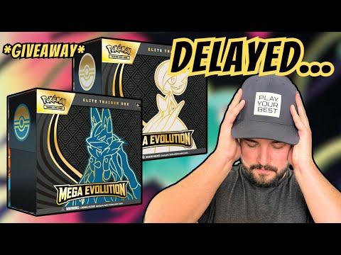 Видео: Выпуск элитного тренера Mega Evolution был ОТЛОЖЕН из Pokemon!