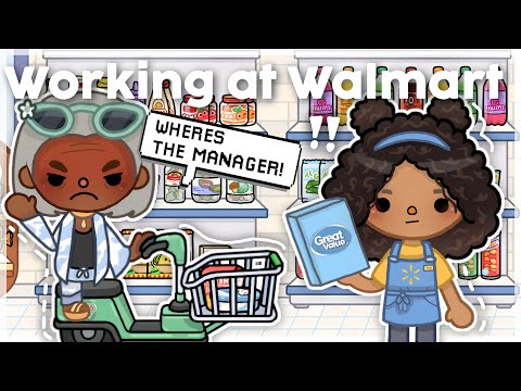 Видео: Работаю в Walmart! **РАЗДРАЖЕННЫЙ КЛИЕНТ** (ГОЛОСОМ) II Toca boca ролевая игра