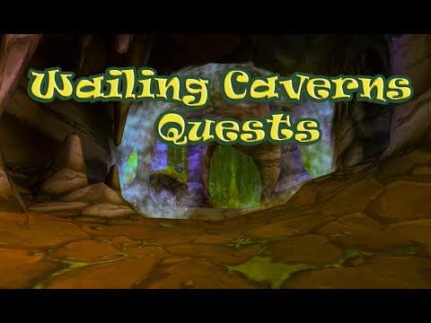 Видео: Guide Wailing Caverns Quests Wow Classic Dungeon | Пещеры стенаний квесты вов классик