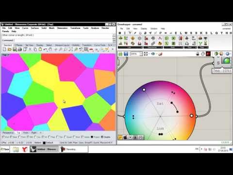Видео: Урок 20. Вороной в grasshopper