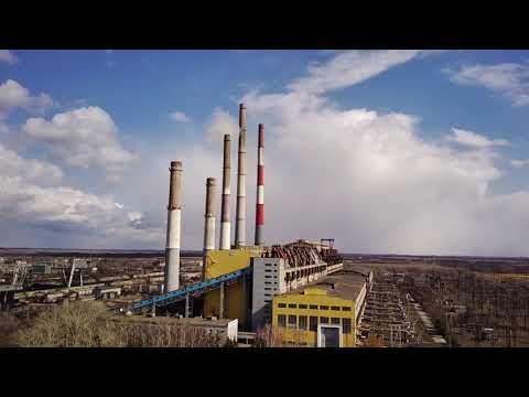 Видео: Змиевская ТЭЦ, Лиман, Дачи, пос. Слобожанское (Комсомольское)