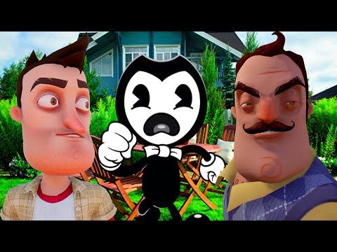 Видео: СЕКРЕТНАЯ ДАЧА ПРИВЕТ СОСЕДА И БЕНДИ!HELLO NEIGHBOR GARRY'S MOD!БЕНДИ В ГАРРИС МОДЕ!ШОУ ХРИПЛЫХ!FUN