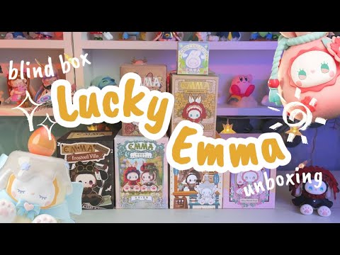 Видео: Такая разная LUCKY EMMA ✨ Распаковка фигурок из blind box