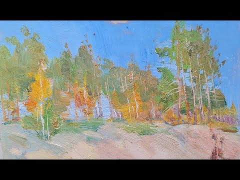 Видео: Plein air painting. Episode 7. Живопись на пленэре. Эпизод 7.