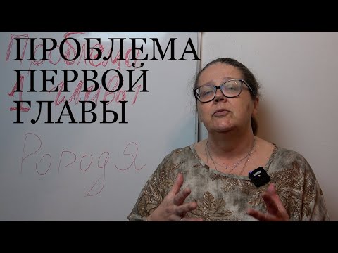 Видео: Проблема первой главы