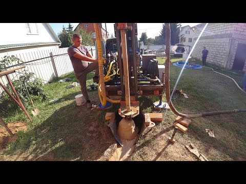 Видео: Бурение скважины в Русавкино-Романово на мгбу.