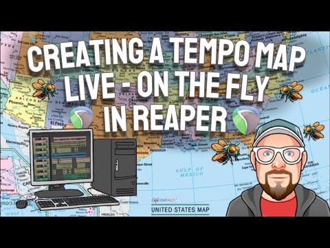 Видео: Создание карты темпа — «на лету» в REAPER