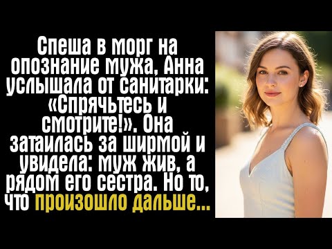 Видео: Спеша в морг на опознание мужа, Анна услышала от санитарки_ «Спрячьтесь и смотрите!». Она затаила