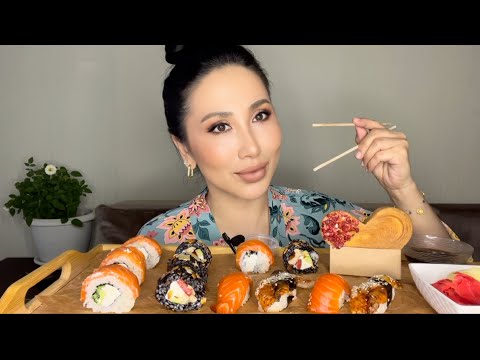 Видео: МУКБАНГ•Роллы🍣• «он делает для меня все,но мы не совместимы»❗️