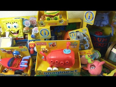 Видео: sponge bob toys  , спанч боб игрушки