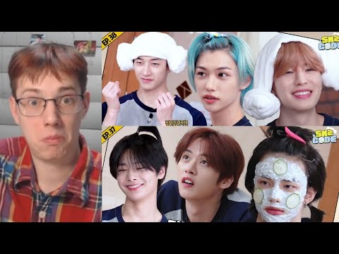 Видео: Stray Kids в Сауне "SKZ CODE (САУНА SKZ) #1,2" (37, 38 выпуски) - Реакция