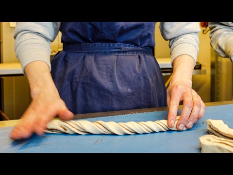 Видео: Шаг за шагом 1500 булочек с корицей в день