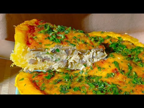 Видео: Пирог "Жульен" Вкуснее пиццы и проще запеканки