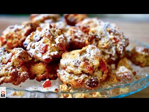 Видео: Творожное Печенье (Мини-Штоллены)