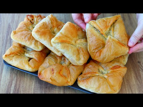 Видео: Только МУКА, СОЛЬ И ГОРЯЧАЯ ВОДА ❗ Любой может сделать это за 10 минут ✅ Никакой скалки или ролика.