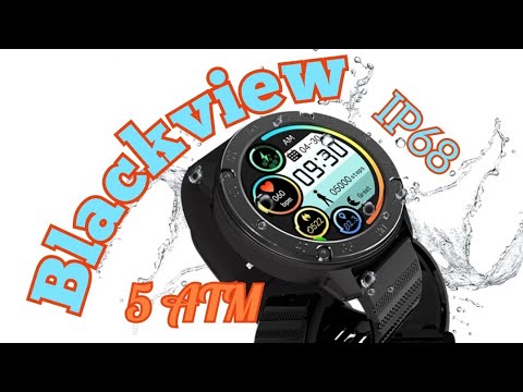 Видео: Умные часы Blackview X5, IP68, 5ATM. Обзор и отзыв!