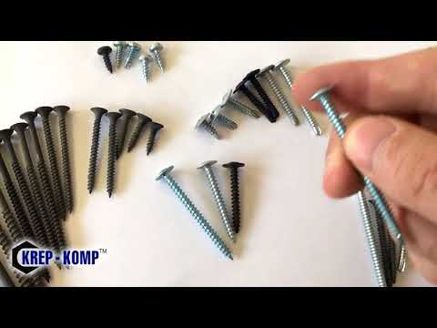 Видео: Саморезы по металлу