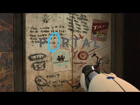 Видео: Недружелюбные роботы "Portal" №2