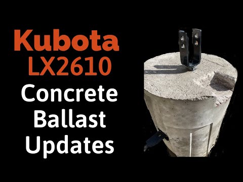 Видео: Обновления бетонного балласта, новая верхняя тяга, LX2610