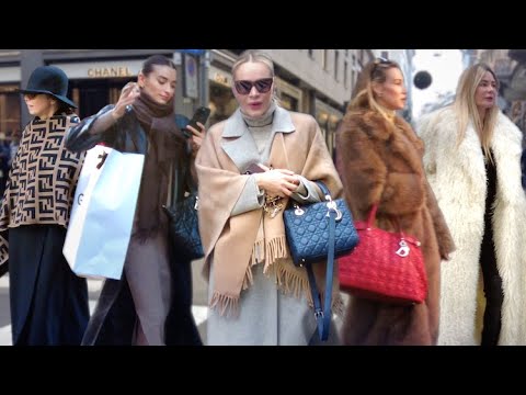 Видео: Уличный стиль Милана🇮🇹Зима 2025 Тенденция Моды Элегантная Классика Красивая Верхняя Одежда #vogue