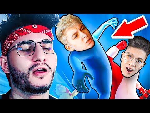 Видео: САМАЯ УГАРНАЯ СХВАТКА НЕГОДЯЕВ В GANG BEASTS