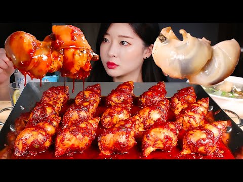 Видео: ASMR Пряные тушеные морские улитки & Суп из морских улиток * Корейский коктейль MUKBANG Eating show