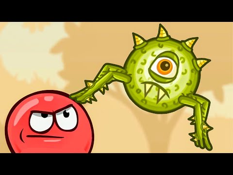 Видео: Несносный КРАСНЫЙ ШАР 5. Серия 15. Бой с пауком. Опять? Мультик ИГРА Red Ball 5 на Игрули TV