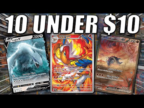 Видео: 10 карточек Pokémon ДО 10 долларов, которые вам НУЖНЫ в вашей коллекции!
