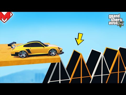 Видео: ГОНКИ ПО ОСТРЫМ ШИПАМ НА БЫСТРОМ ПОРШЕ В GTA 5 ONLINE (ПАРКУР, СКИЛЛ ТЕСТ, ГТА 5)