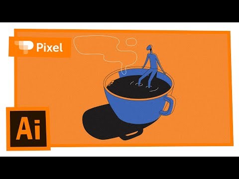 Видео: Стилизованная иллюстрация в Adobe Illustrator
