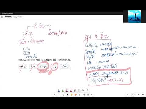 Видео: урок Повтор электролитов диссоциация и пробник огэ химия