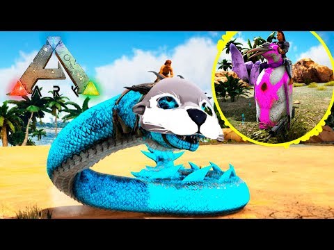 Видео: Незаменимый ВАСИЛИСК и Ездовой ПИНГВИН - ARK Survival Pugnacia Dinos #13