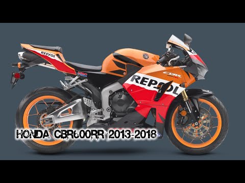 Видео: Honda CBR600RR 2013-2018 ||| мотопластик.рф