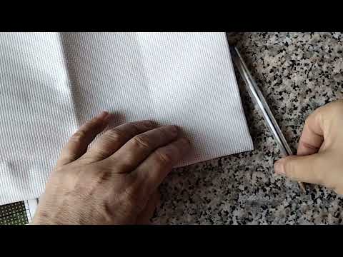 Видео: Разметка канвы. Мой опыт.