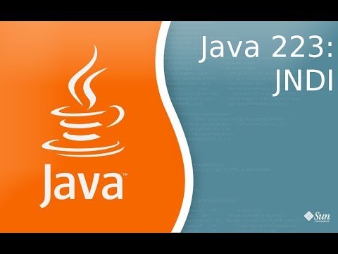 Видео: Урок Java 223: JNDI