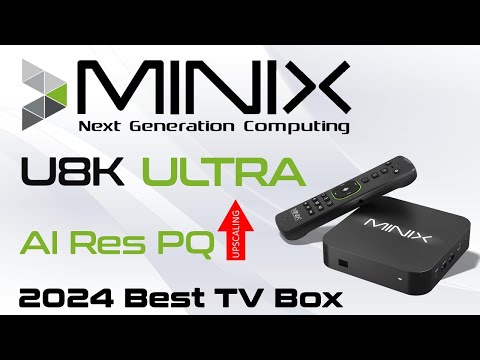 Видео: Представлена лучшая Android TV-приставка 2024 года — MINIX U8K Ultra!