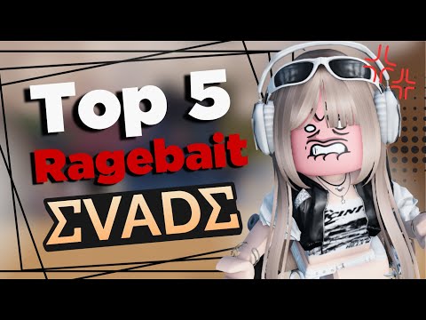 Видео: 5 лучших моментов Ragebait, которые все ненавидят в Evade 💀🔥