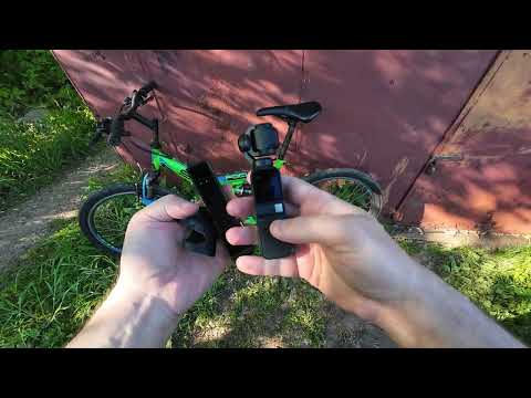 Видео: DJI Action 4 VS DJI Pocket 1 на веле Stels Focus
