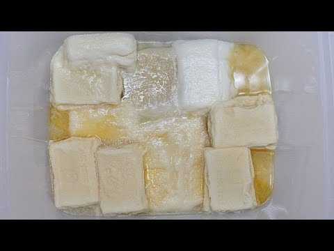 Видео: 🧺SOAKED LAUNDRY SOAP / ASMR/ЦЕЛЫЙ ТАЗ РАЗНОГО РАЗМОКШЕГО ХОЗЯЙСТВЕННОГО МЫЛА / АСМР/ РАСПАКОВКА 🧺