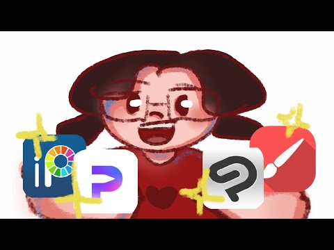 Видео: ПРИЛОЖЕНИЯ ДЛЯ РИСОВАНИЯ НА АНДРОИД моё мнение/IbisPaintx,InfinityPainter, Clip Studio Paint,HiPaint