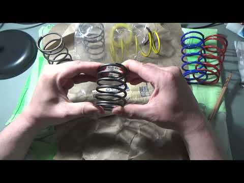 Видео: Пружины торк драйвера для Yamaha Jog 2т
