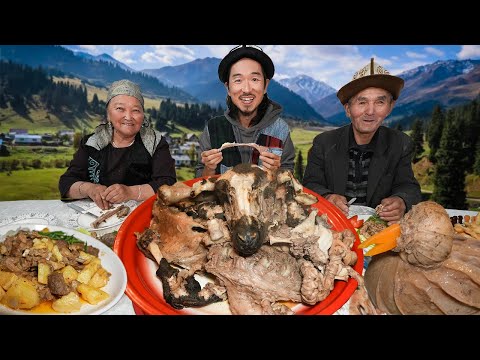 Видео: древние кочевнические секреты приготовления кыргызской семьи 🇰🇬 вечеринка с бараниной в селе