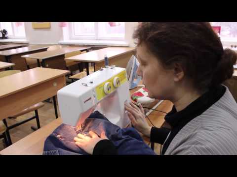 Видео: Штопка на швейной машине.