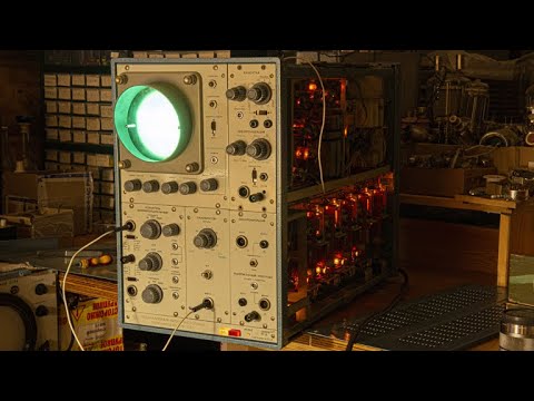 Видео: Осциллограф ламповый запоминающий типа С8-1 (С1-37)