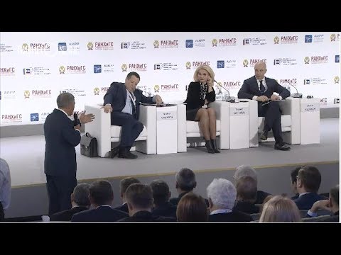 Видео: Минниханов – о распределении полномочий между центром и регионами: «Пять лет не трогайте ничего»