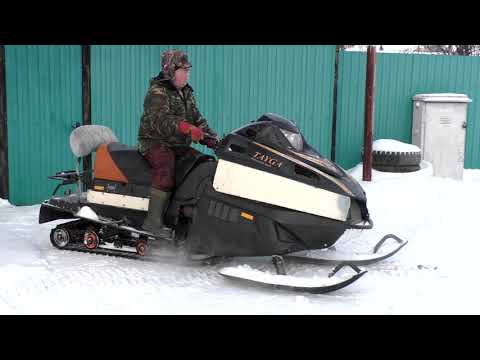 Видео: Снегоход "Тайга" с экономичным двигателем ВАЗ-2109 #Бажениты